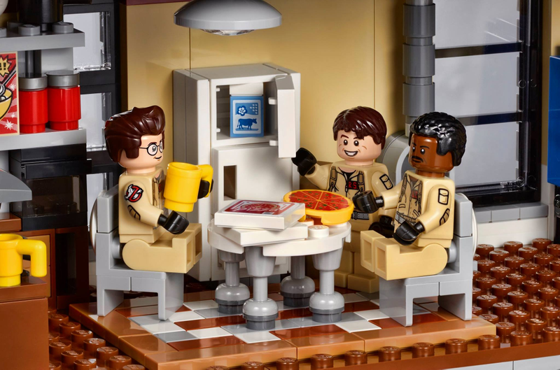 Illustration for article titled Our First Look Inside the Lego Ghostbusters Firehouse HQ Reveals So Many Wonderful Details